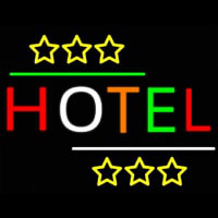 Hotel Neon Sign