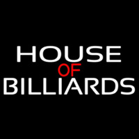 House Of Billiards 2 Neon Sign