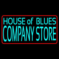 House Of Blues Company Store Neon Sign