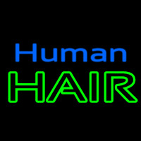 Human Hair Neon Sign