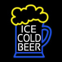 Ice Cold Beer Neon Sign