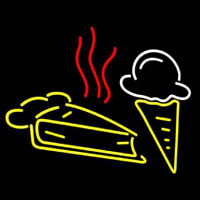 Ice Cream And Pie Neon Sign