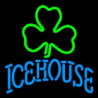 Icehouse Green Clover Beer Sign Neon Sign
