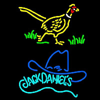 Jack Daniels and Pheasant Neon Sign