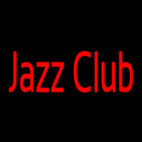 Jazz Club In Red Neon Sign