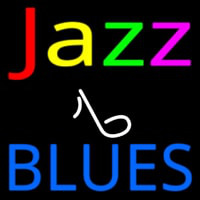 Jazz Music Note Blues Neon Sign