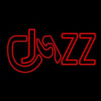 Jazz Red Colored Neon Sign