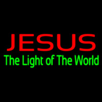 Jesus The Light Of World Neon Sign