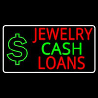 Jewelry Cash Loans Neon Sign