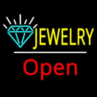 Jewelry Logo Open Neon Sign