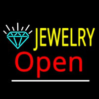 Jewelry Open Logo Neon Sign