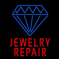 Jewelry Repair Block Neon Sign