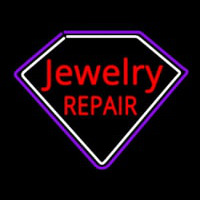 Jewelry Repair Red Neon Sign