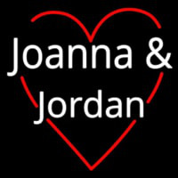 Joanna And Jordan Neon Sign