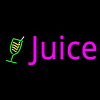 Juice Logo Neon Sign