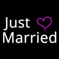 Just Married Neon Sign