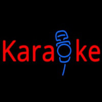 Karaoke Mike Neon Sign