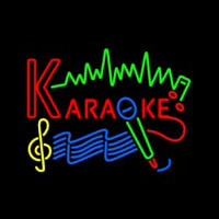 Karaoke Music  Neon Sign