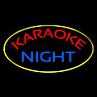 Karaoke Night Colorful 1 Neon Sign