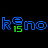 Keno 15 Neon Sign