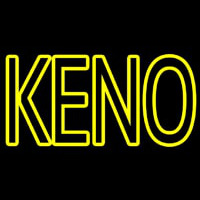 Keno Oval Neon Sign