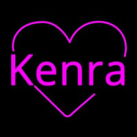 Kenra Heart Neon Sign