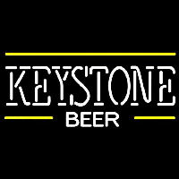 Keystone Logo Neon Sign