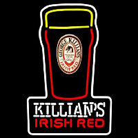 Killians Irish Red Pint Glass Of Beer Sign Neon Sign