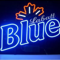 Labatt Blue Neon Sign