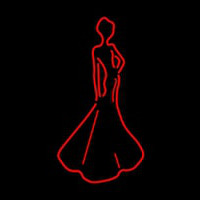 Lady In Red Neon Sign