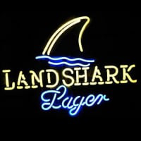 Landshark Lager Beer Neon Sign