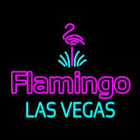 Large Flamingo Hotel Las Vegas Neon Sign