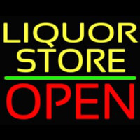 Liquor Store Open 1 Neon Sign