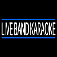 Live Band Karaoke Neon Sign