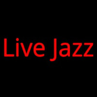 Live Jazz Neon Sign