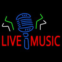 Live Music Mike Neon Sign