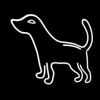 Logo Dog Neon Sign