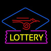 Lottery Logo Neon Sign