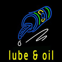 Lube And Oil Neon Sign