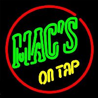 Macs On Tap Neon Sign