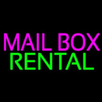 Mailbo  Rental Neon Sign