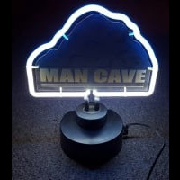 Man Cave Desktop Neon Sign