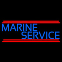 Marine Service Neon Sign