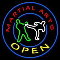 Martial Arts Neon Sign