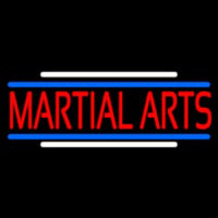 Martial Arts Neon Sign