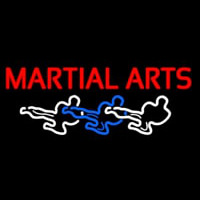 Martial Arts Neon Sign