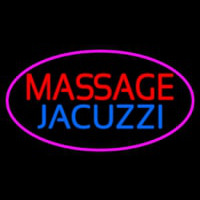 Massage And Jacuzzi Neon Sign