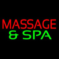 Massage And Spa Neon Sign