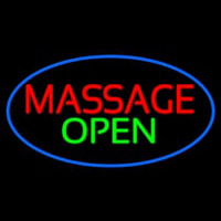 Massage Open Neon Sign