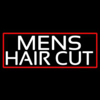 Mens Hair Cut Neon Sign